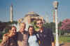 Agia Sophia - Joanna, Rob, Adrienne, and Me